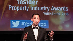 Compere, Colin Murray, launching the awards.